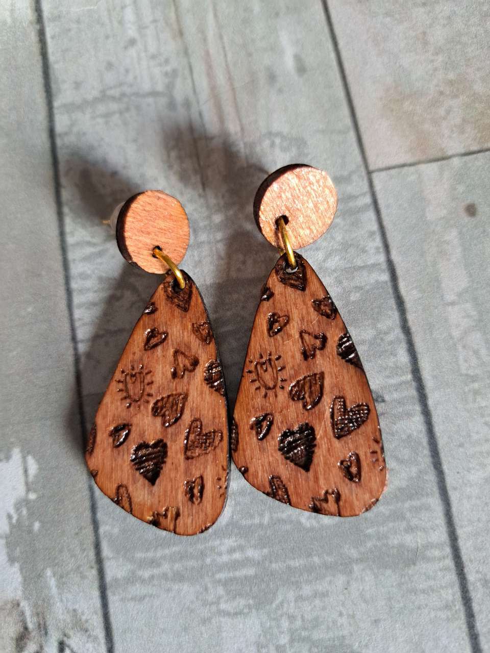Pendientes Modelo Corazones