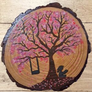 Rodaja Madera "Bajo el Cerezo"