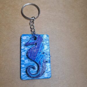 Llavero Modelo Caballito de Mar