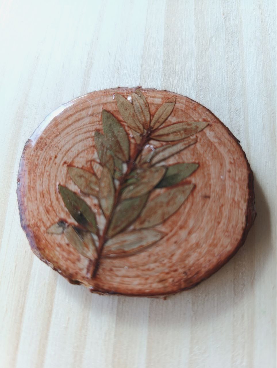 Rodaja Madera Pirograbada - Imagen 4
