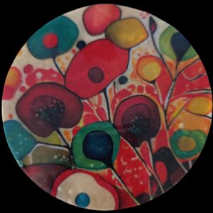 Caja Modelo Flores Decoupage