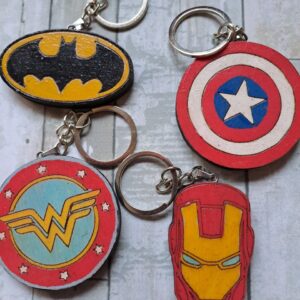 Llaveros Modelo Superhéroes