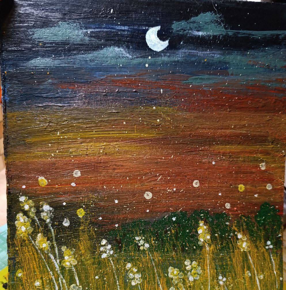 Cuadro Modelo Noche de Viento