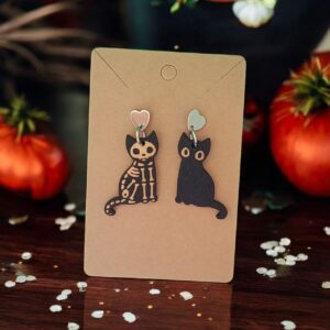 Pendientes Modelo Skellie Cat