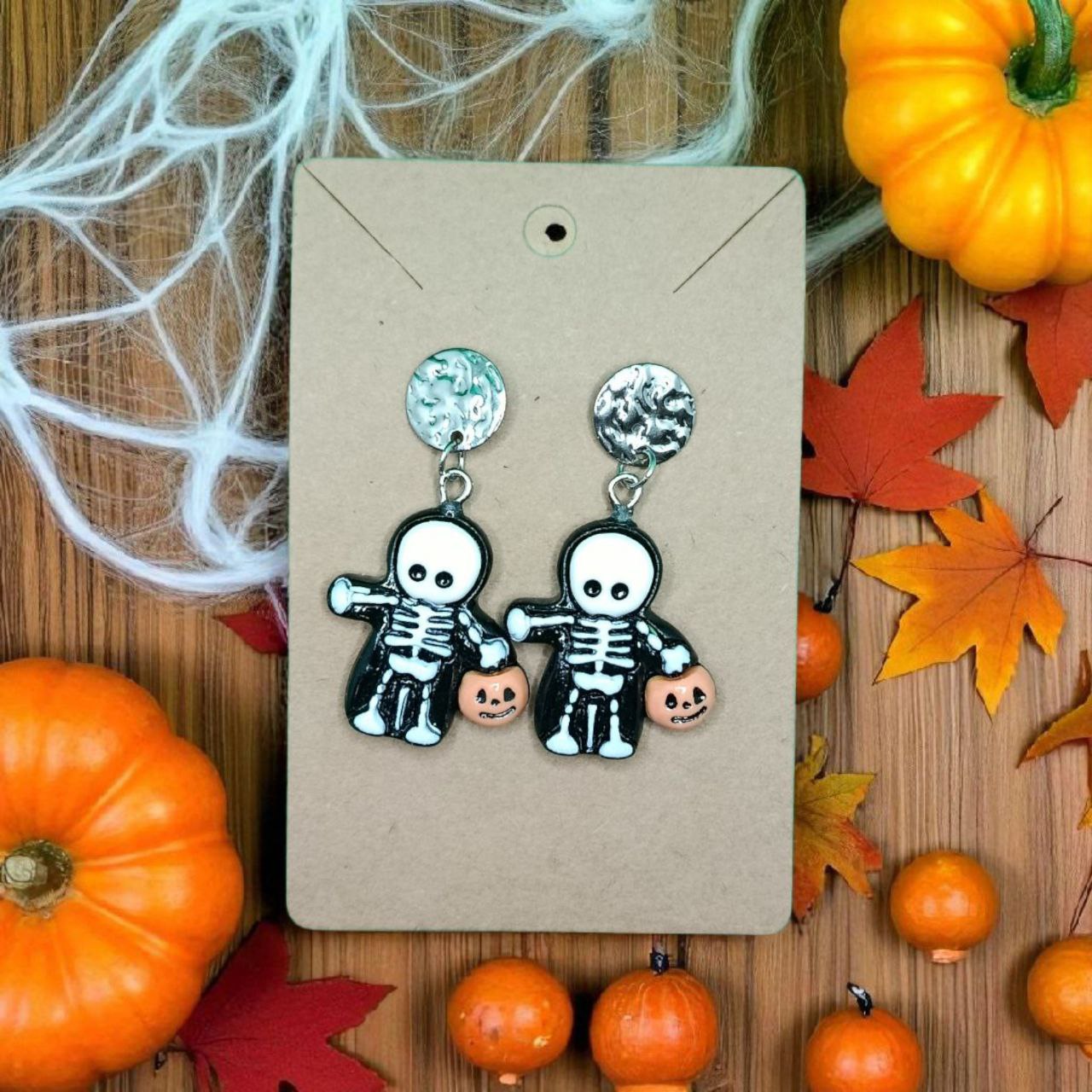 Pendientes para outfit de Halloween