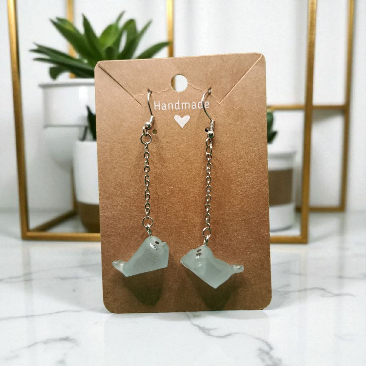 Pendientes de acero inoxidable