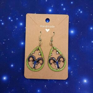 Pendientes Modelo Zodiaco - Signo Aries