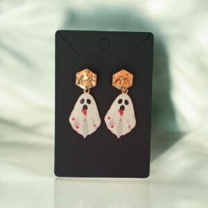 Pendientes Modelo Bloody Ghost - Detalle del diseño