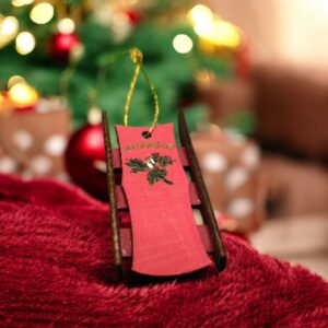 Trineo Rosebud en madera