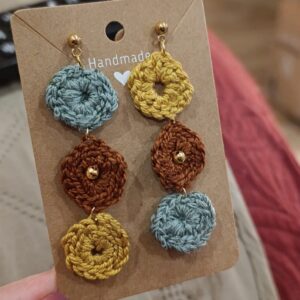 Detalles de los Pendientes Modelo Boho.