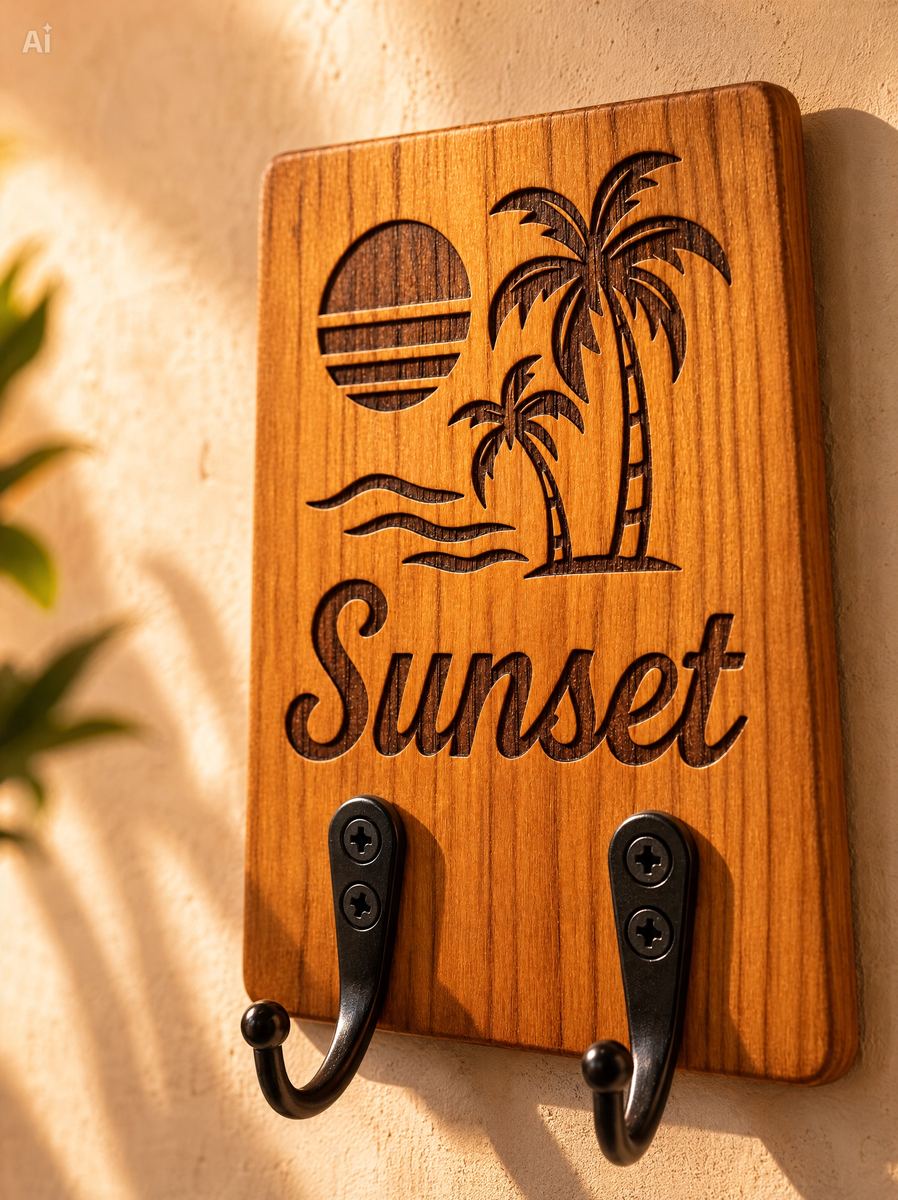 Primer plano de la percha Sunset